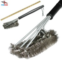 18" 3 in 1 Grill Cleaning Brush Barbecue Cleaner